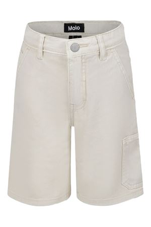 beige cotton shorts MOLO KIDS | 1S25H1108955